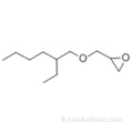 Ether 2-Ethylhexyl glycidylique CAS 2461-15-6